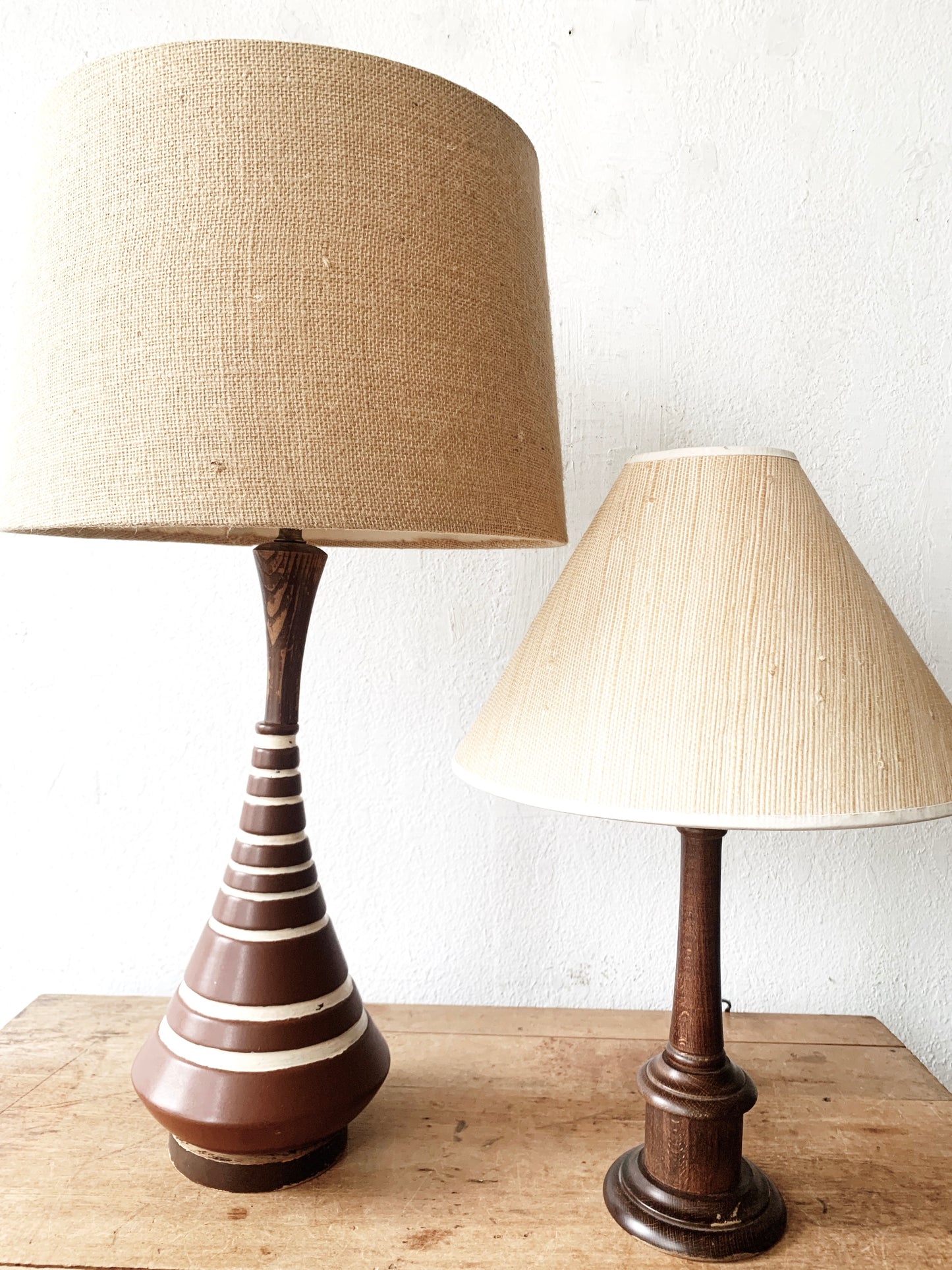 Vintage Lamp with Shade