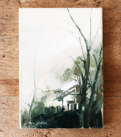 Original Vintage Landscape Painting