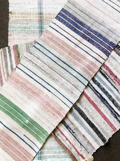 Vintage Hungarian Rag Weaving / Runner