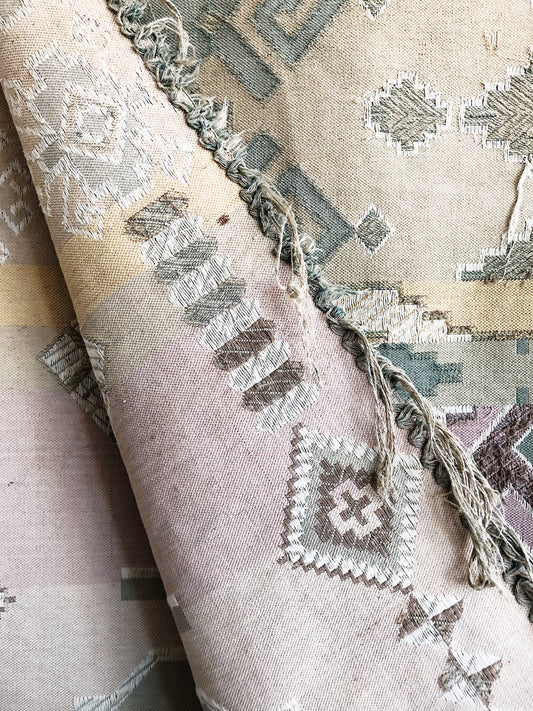 Stunning Cotton Woven Tapestry / Rug