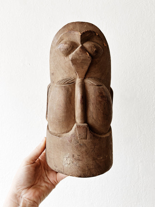 Antique Carved Wood Sculpture