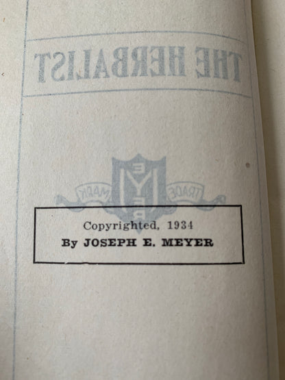 First Edition Antique Herbalist Book Collection
