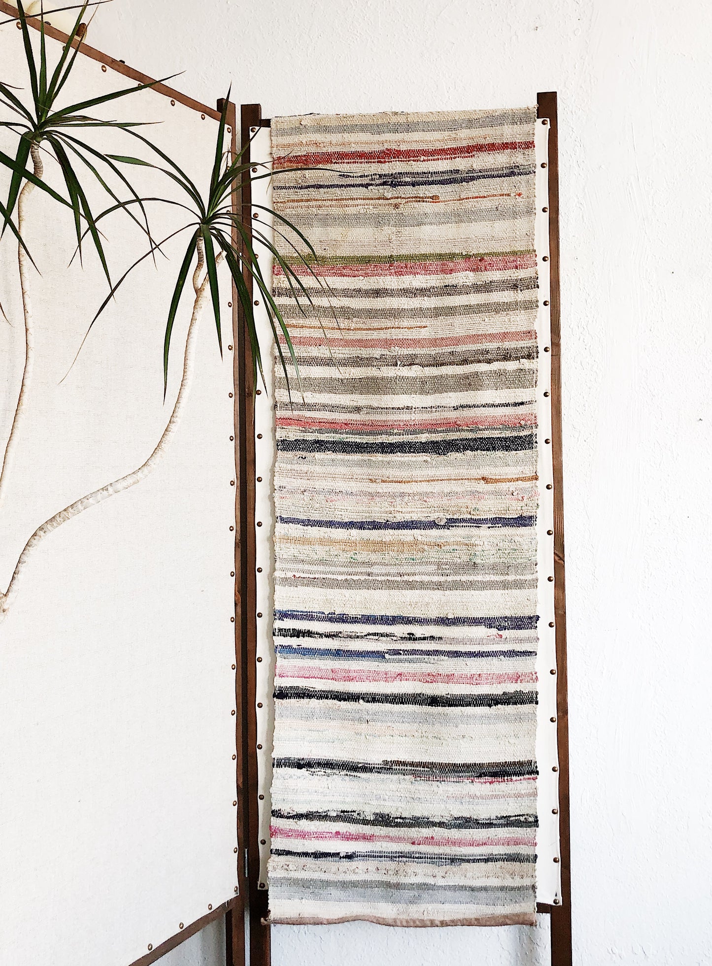 Vintage Hungarian Rag Weaving / Runner