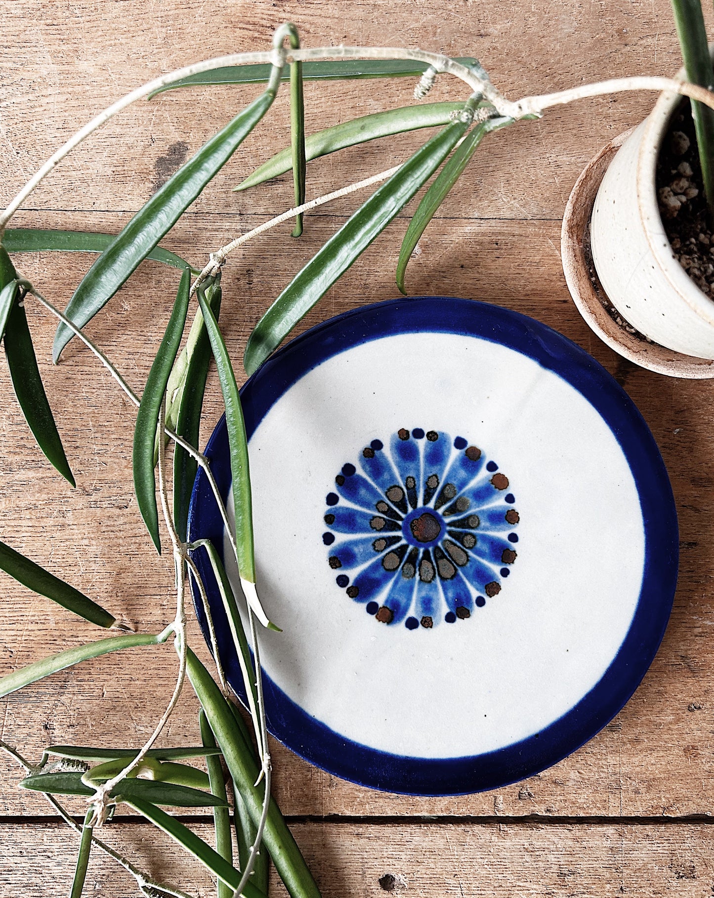 Hand Painted Ceramic Trivet