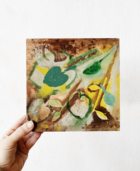 Original Expressionist Botanical Painting