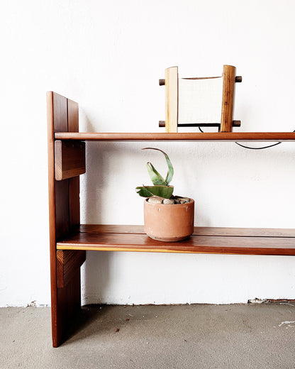 Vintage Handmade Wood Shelf
