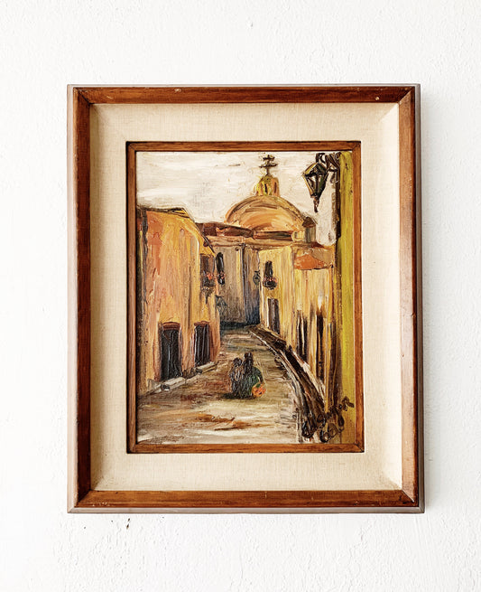 Vintage Framed Oil Painting