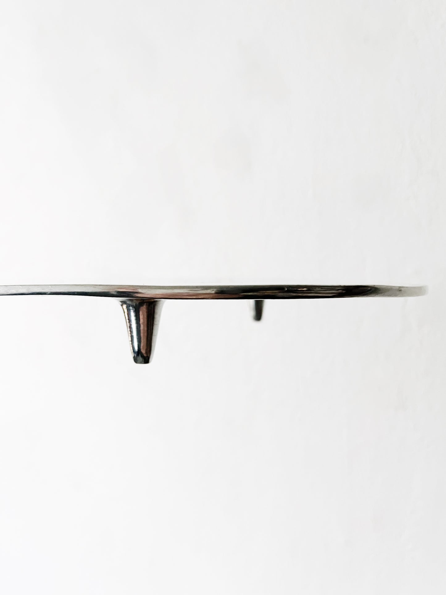 Post Modern Chrome Palette Tray