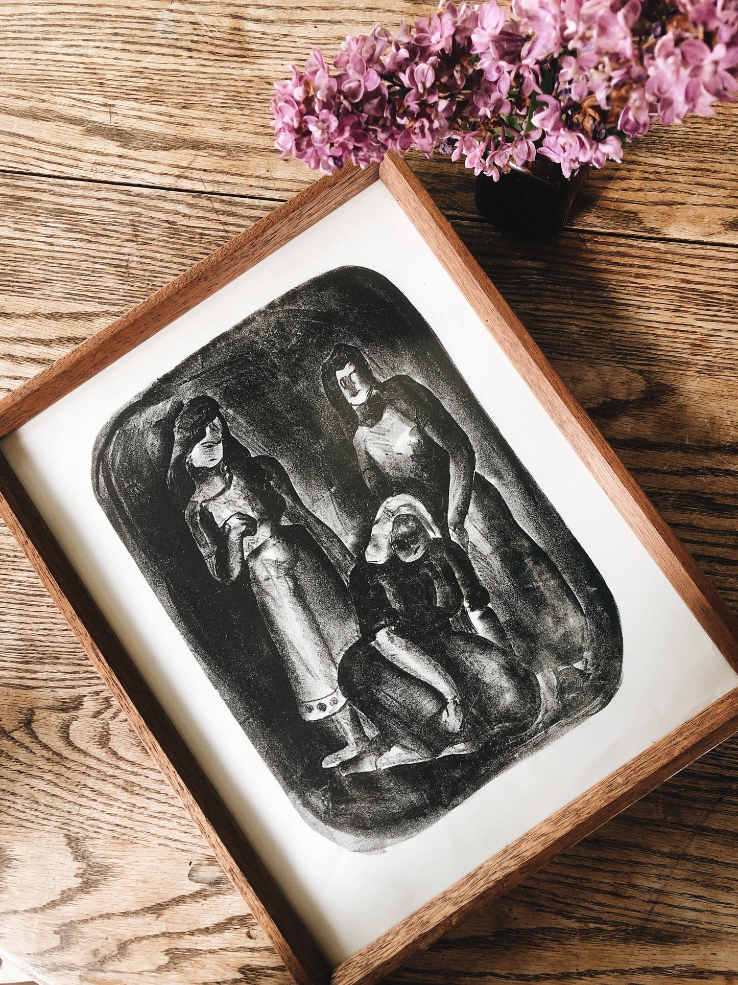 Vintage Original Etching 1967