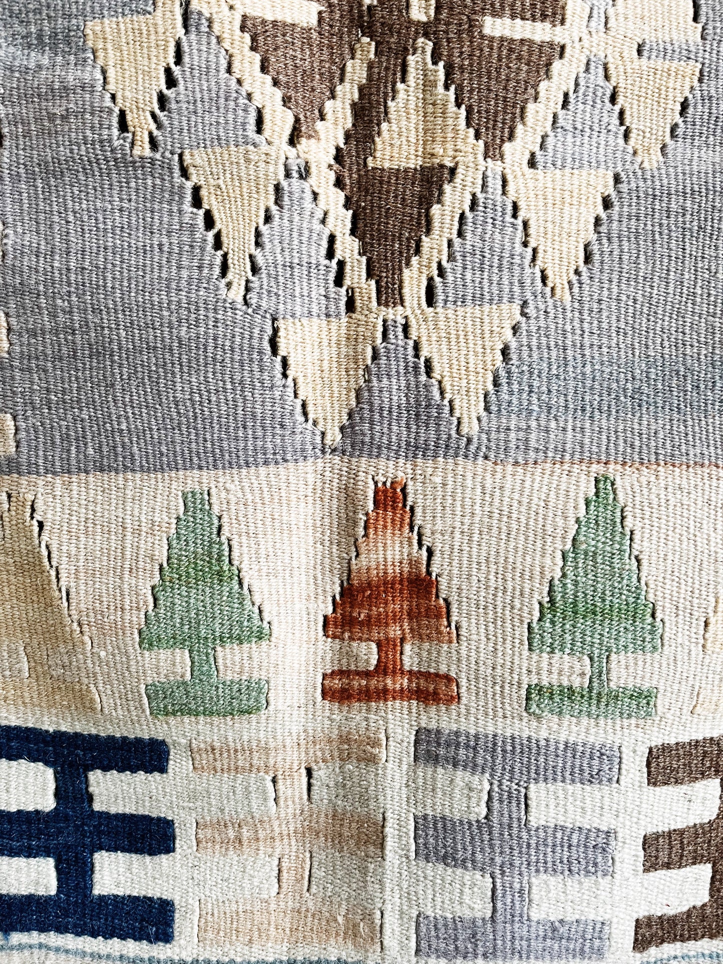 Turkish Wool Kilim Rug