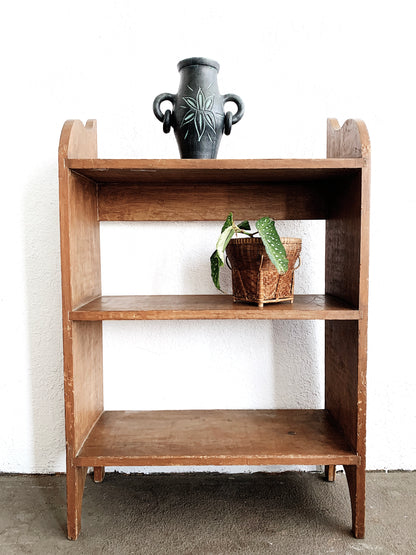 Primitive Open back Wood Shelf