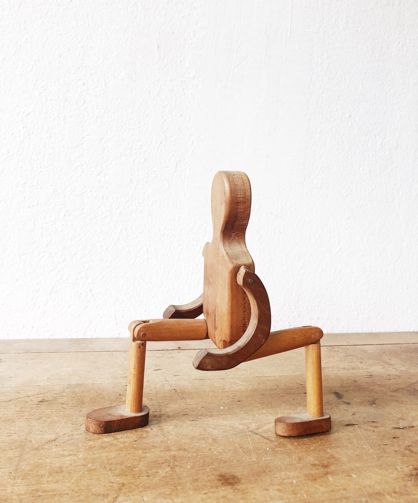 Vintage Wooden Person