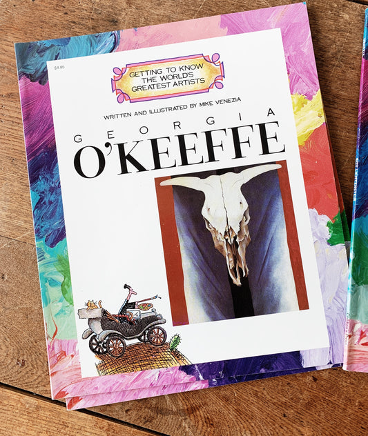 Vintage Georgia O’Keeffe Children’s Art Book