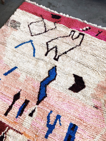 Vintage Moroccan Wool Berber Rug