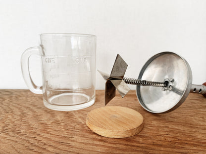 Vintage Glass Chopper