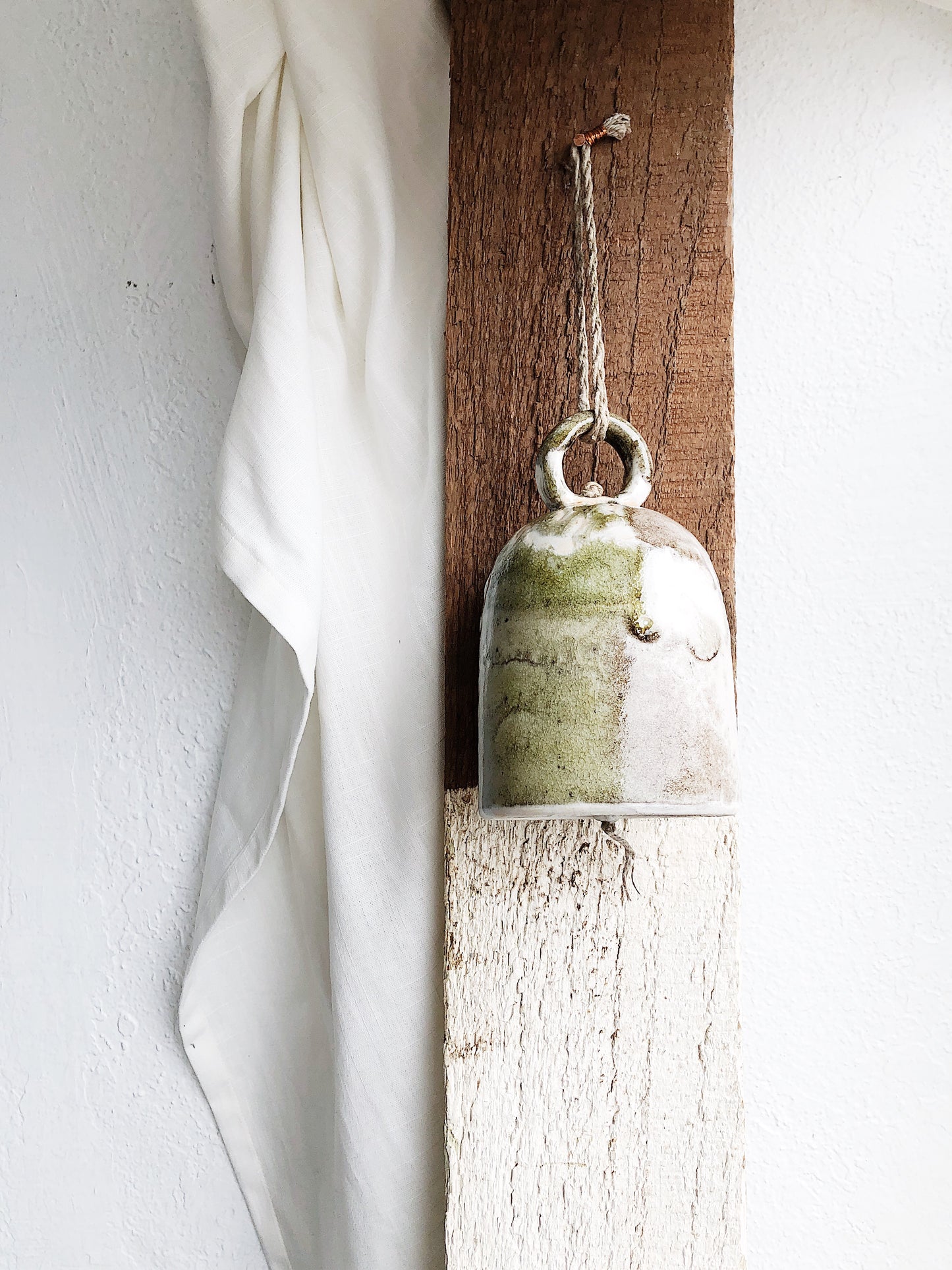 Vintage Handmade Ceramic Bell