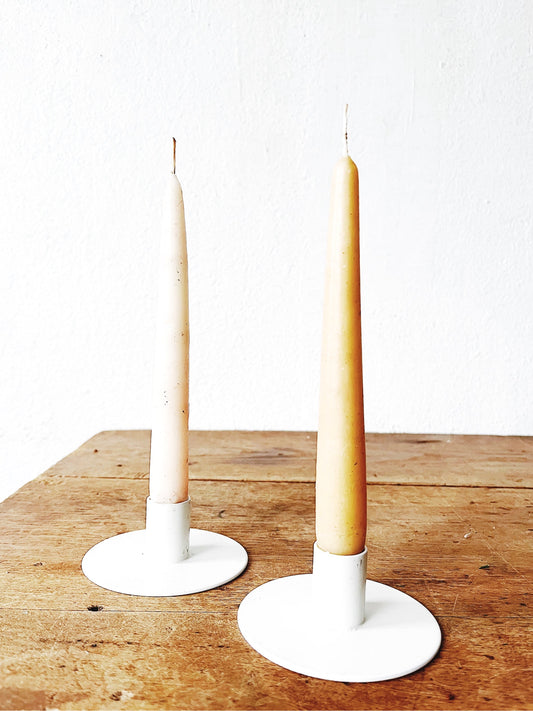 Simple Metal Candleholders