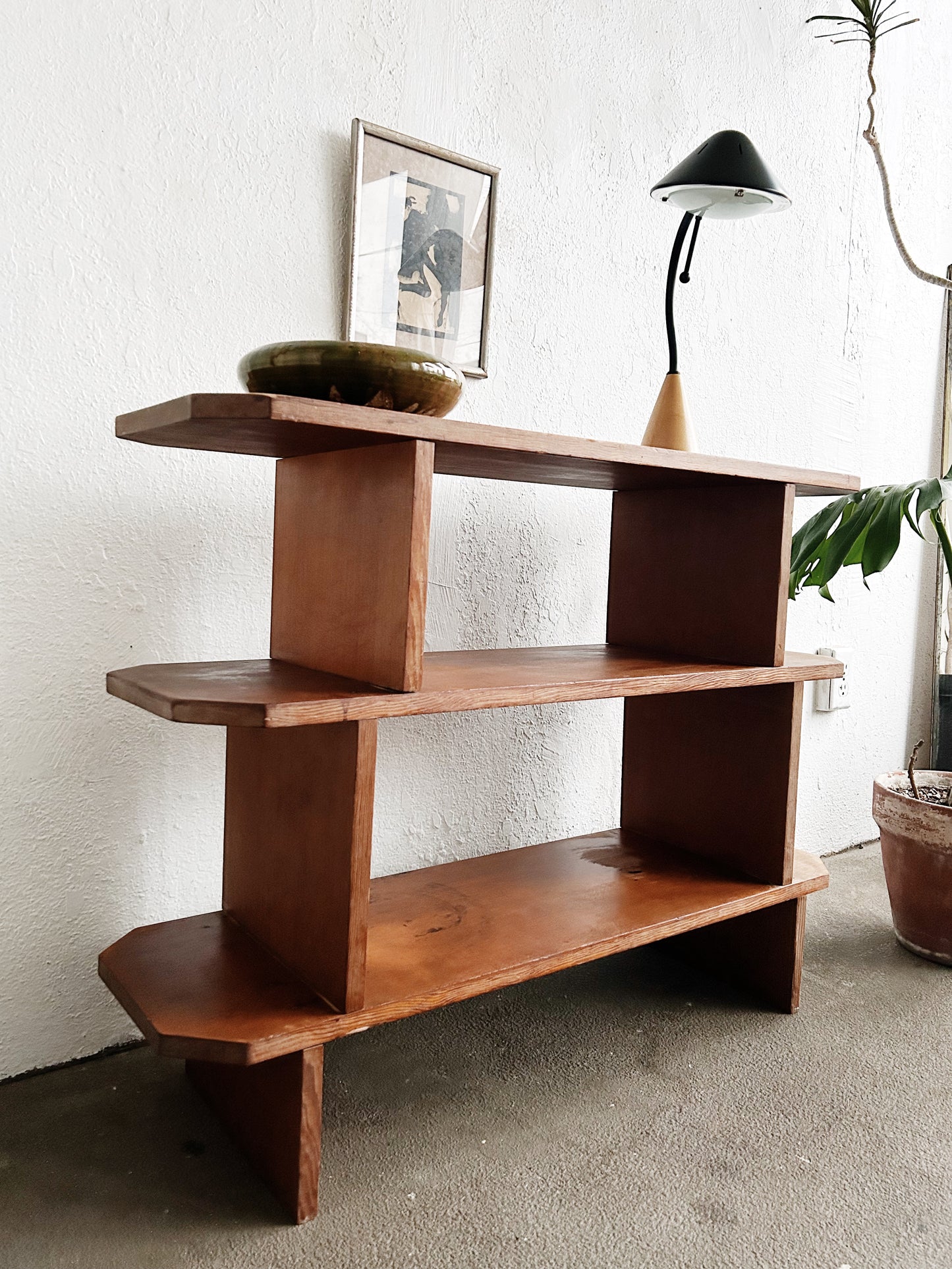 Vintage Handmade Wood Shelf
