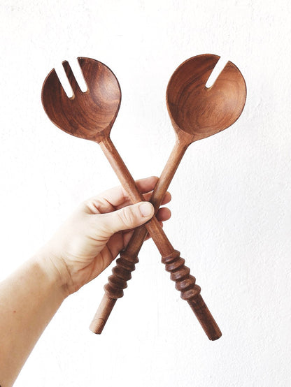 Mid Century Teak Servers