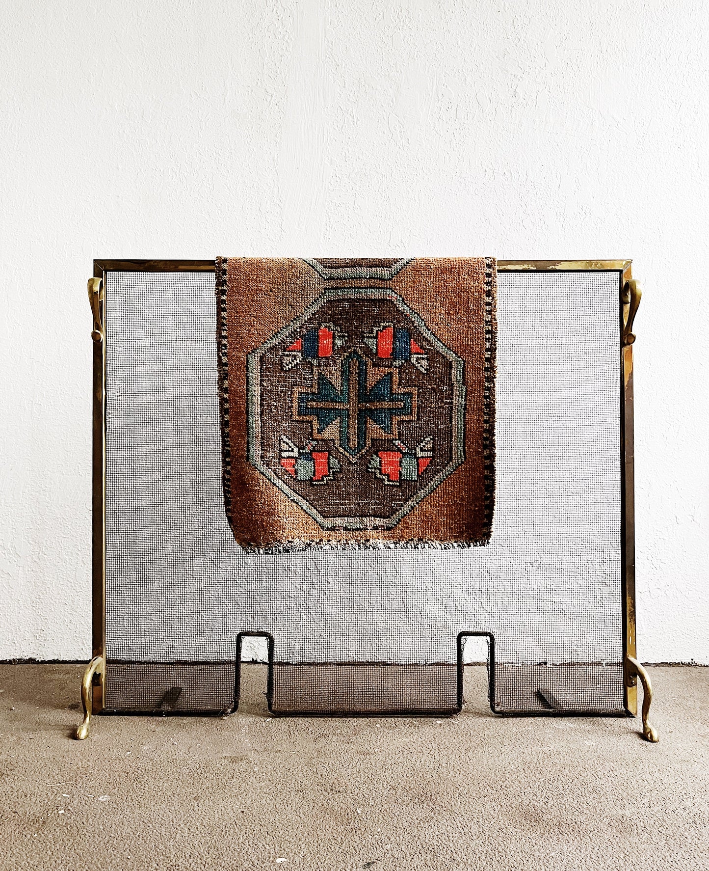 Vintage Fireplace Screen