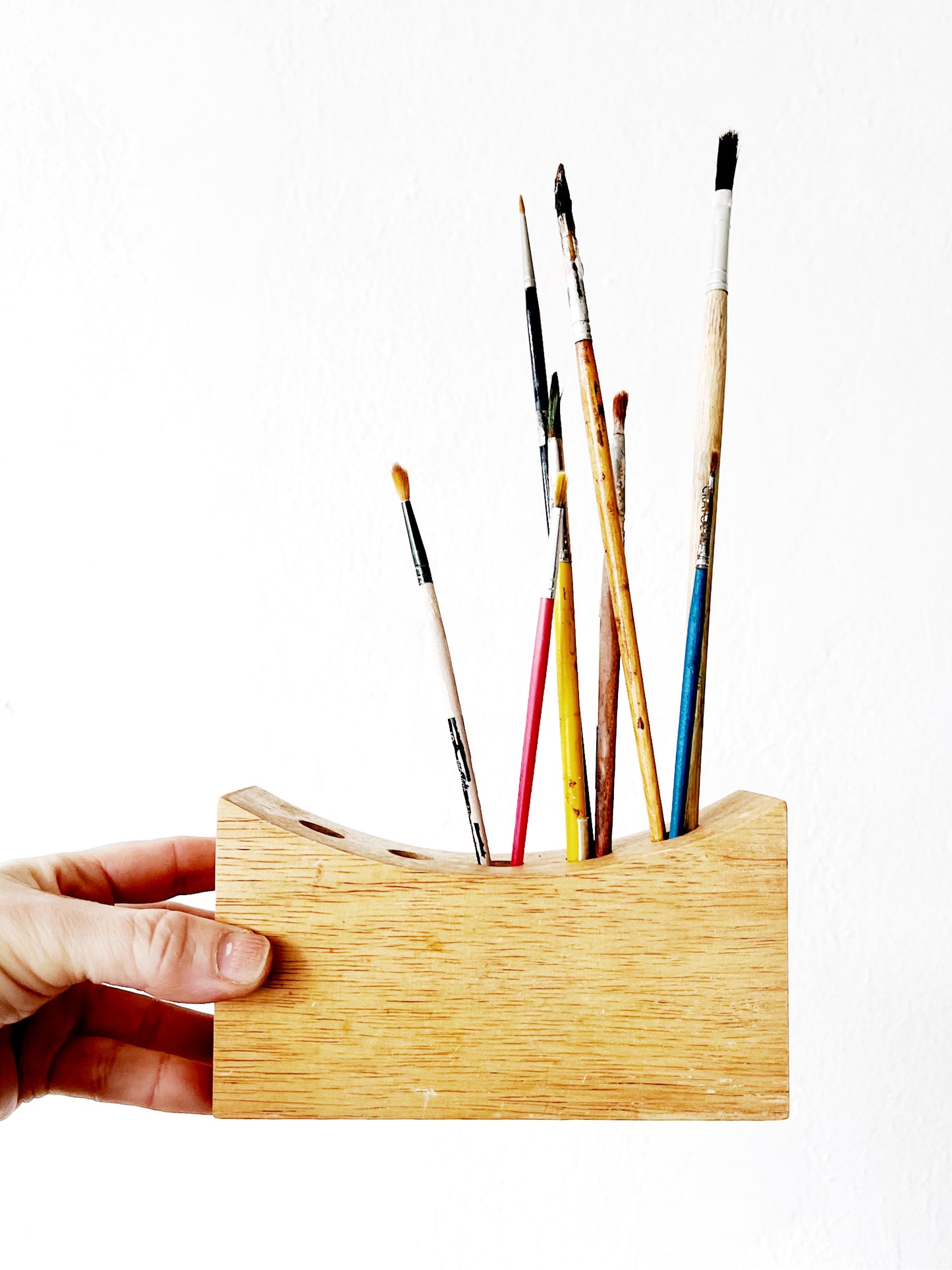 Vintage Brush Holder