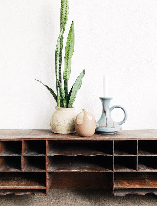 Antique Cubby Shelf
