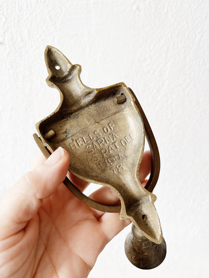 Vintage Bell of Sarna Door Knocker