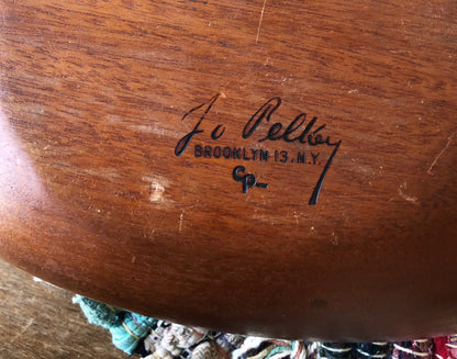 Mid Century Modern Jo Pelkey Bread Bowl