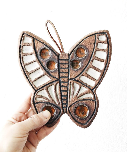 Littlejohn Stoneware Butterfly