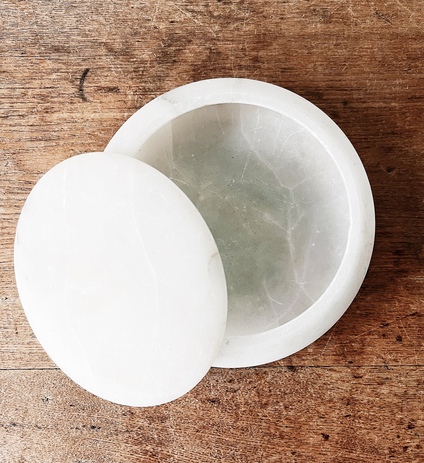 Vintage Alabaster Box