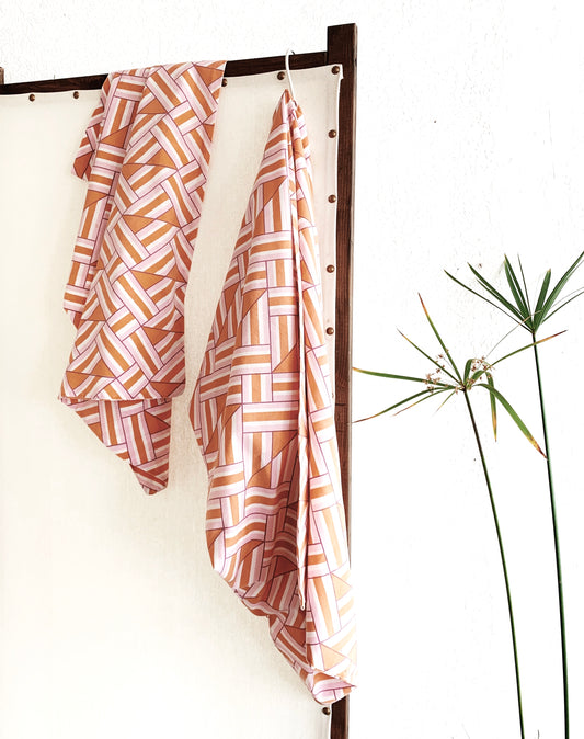 Vintage Cotton Pillow Case Set