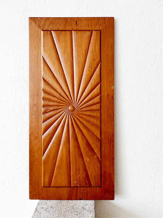Vintage Wood Art Panel