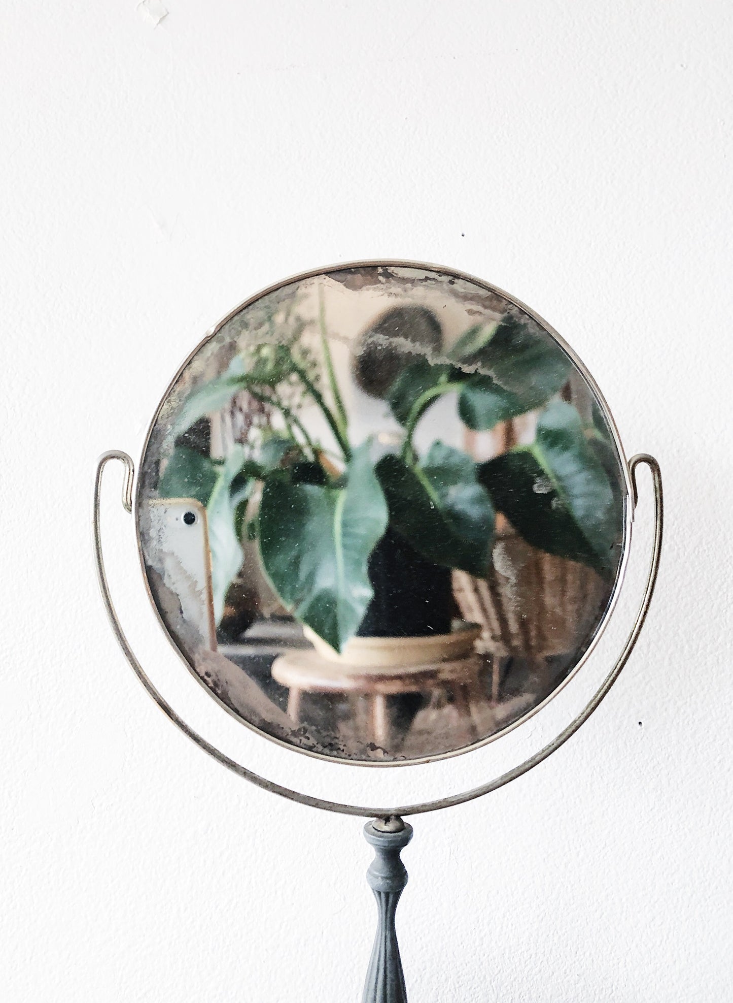 Vintage Magnified Dresser Mirror