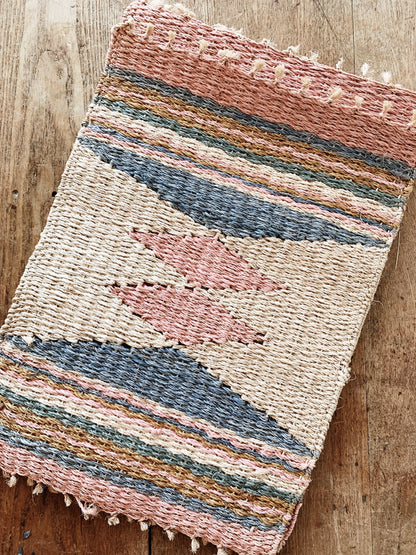 Vintage Sisal Placemat Set of Four