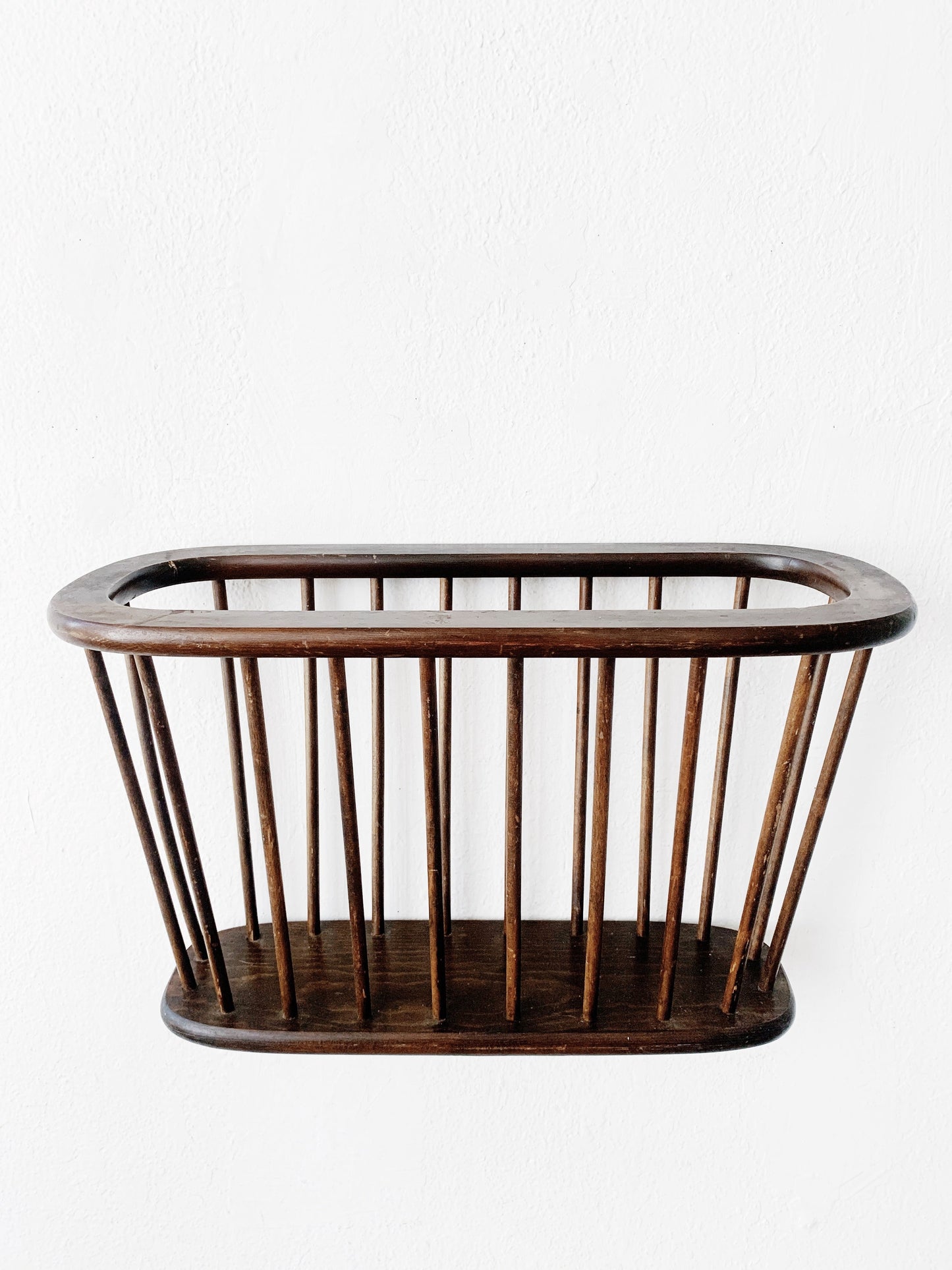 Mid Century Wood Magazine/Album Holder