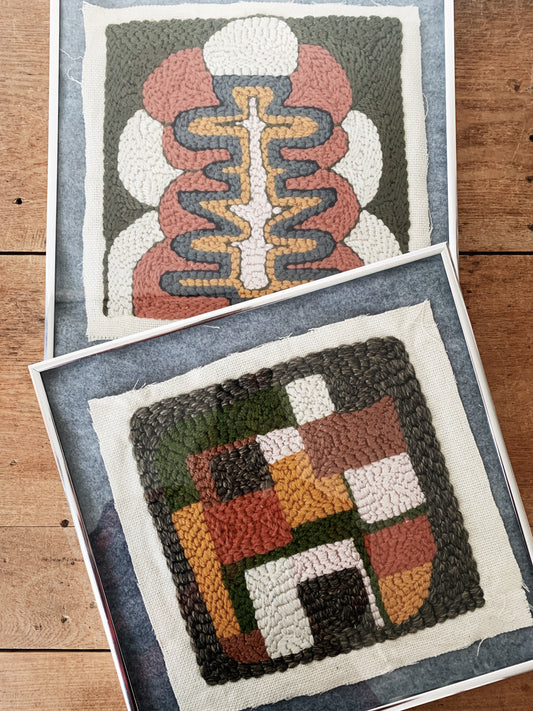 Original Framed Fiber Art