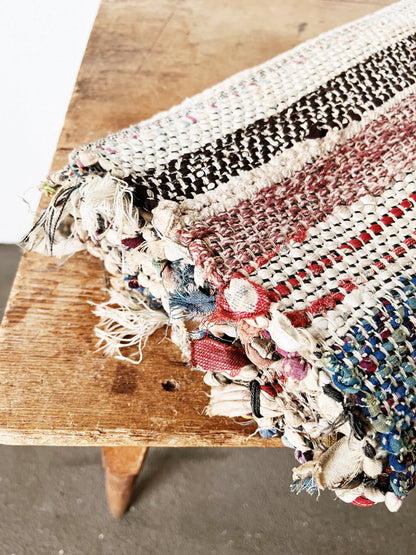 Vintage Rag Rug Runner
