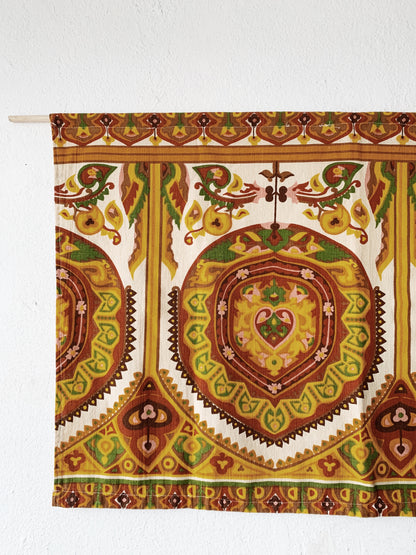 1970’s Graphic Fabric Panel