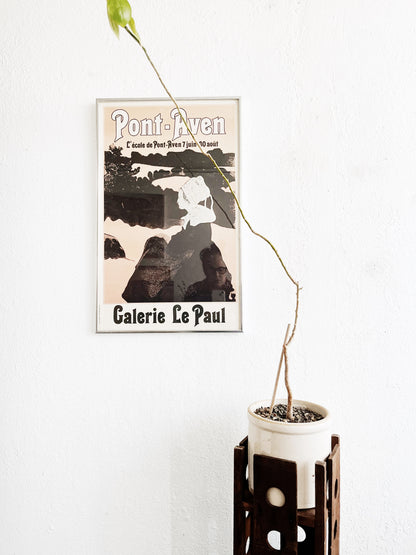 Vintage French Gallery Poster