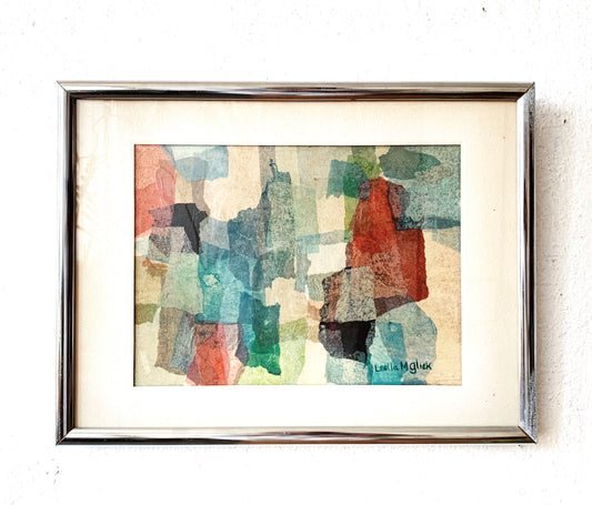 Original Vintage Collage Framed