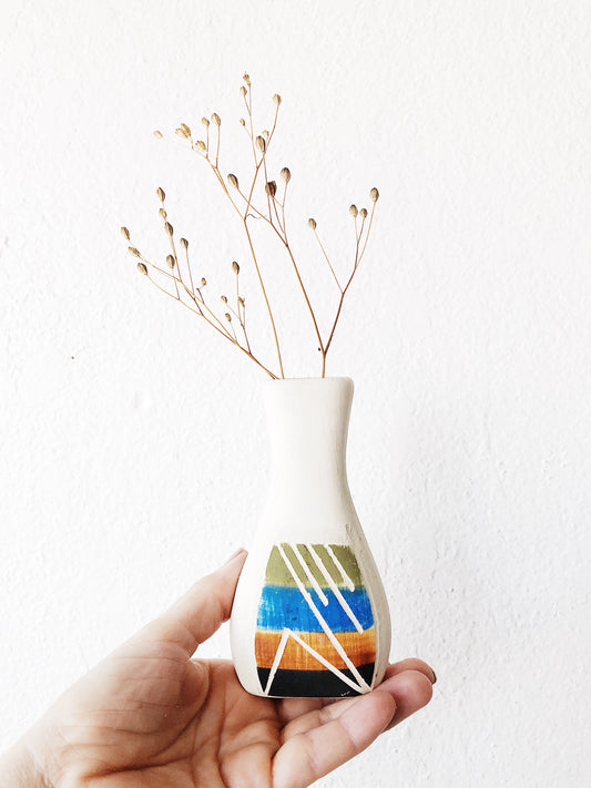 Petite Vintage Navajo Pottery Vase