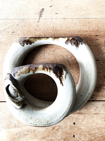 Vintage Double Pottery Vase