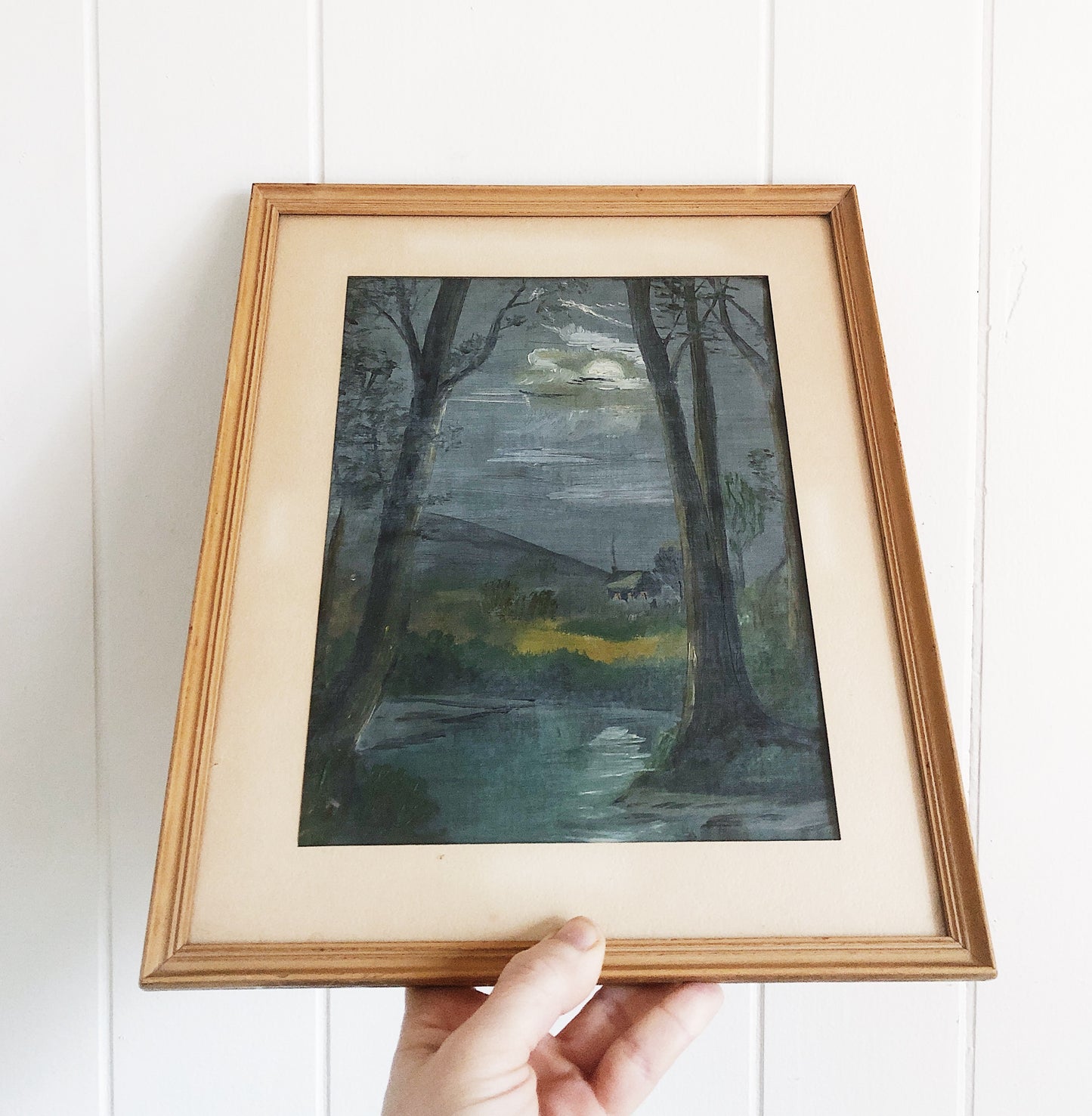 Vintage 1935 Landscape Painting