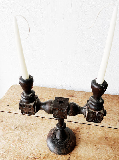 Vintage Folk Candelabra