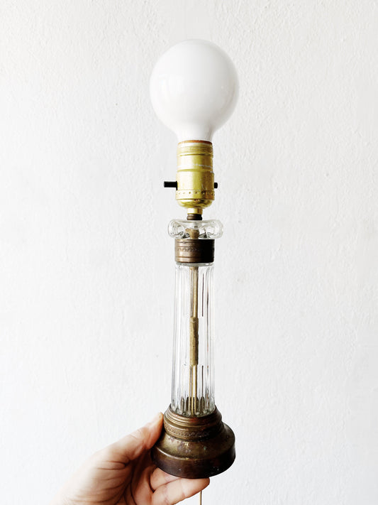 Antique Glass Lamp