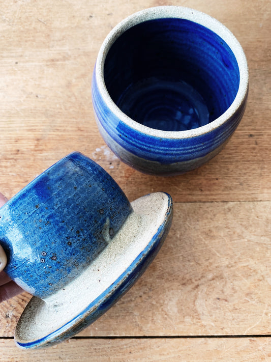 Handmade Stoneware Butter Crock