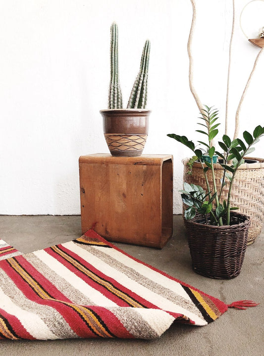 Vintage Saddle Blanket Rug