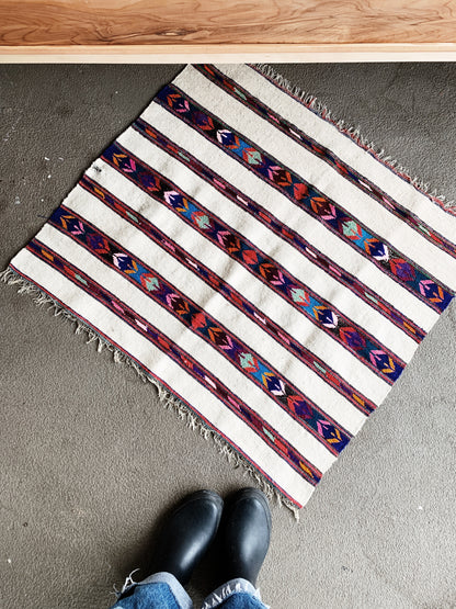 Vintage Wool Textile / Rug