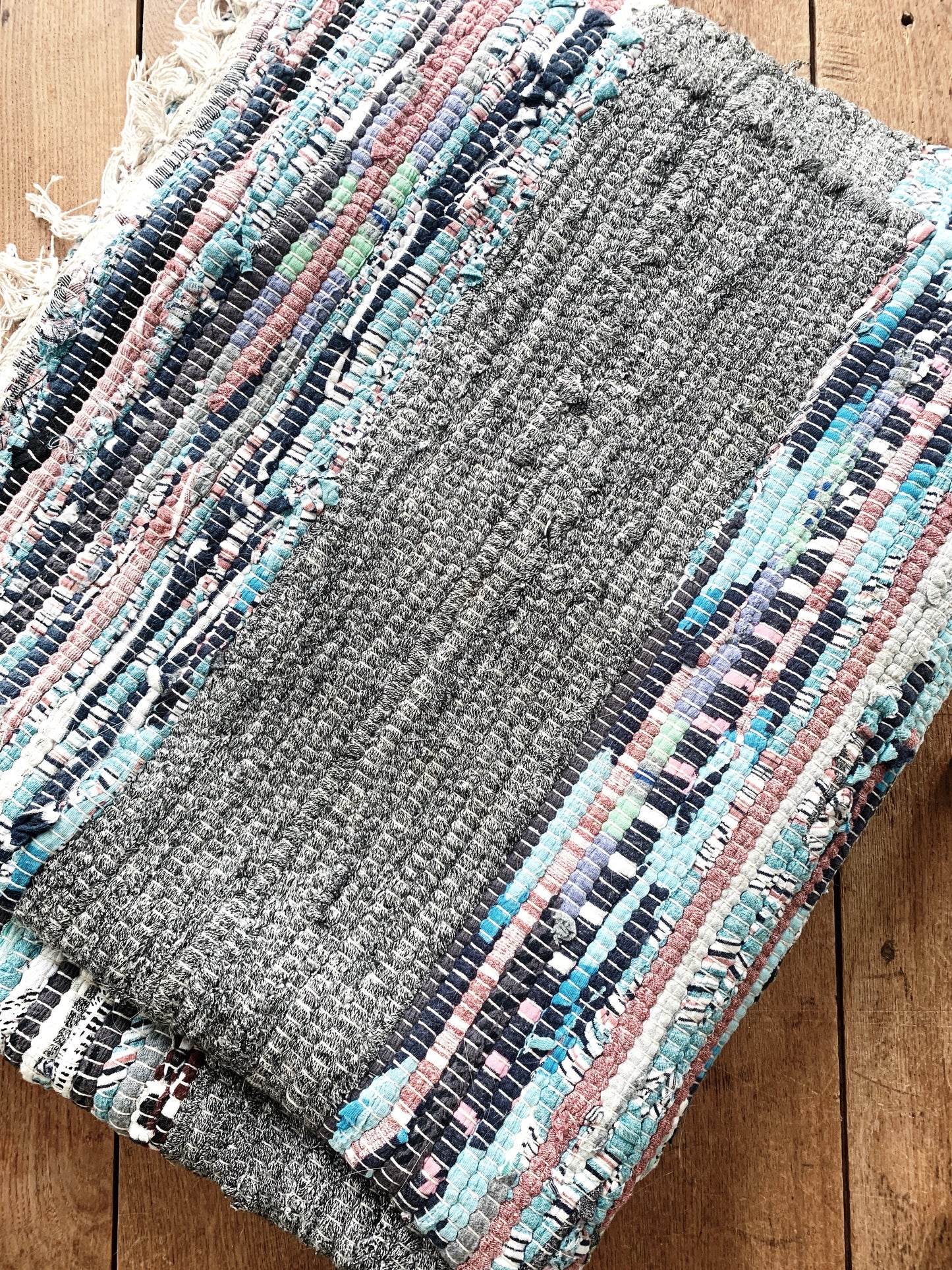 Handmade Soft Cotton Rag Rug