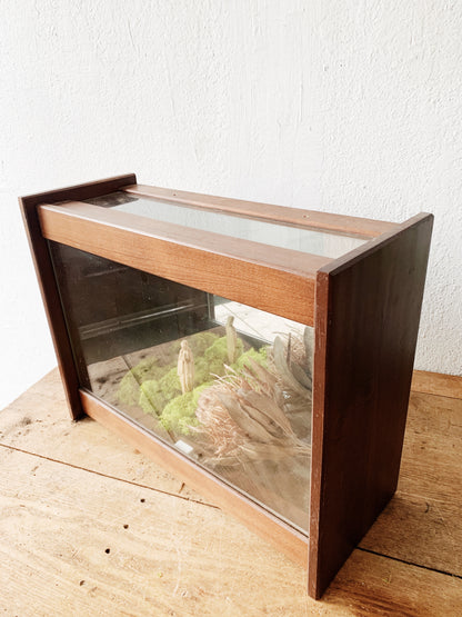 Vintage Mirrored Display Case